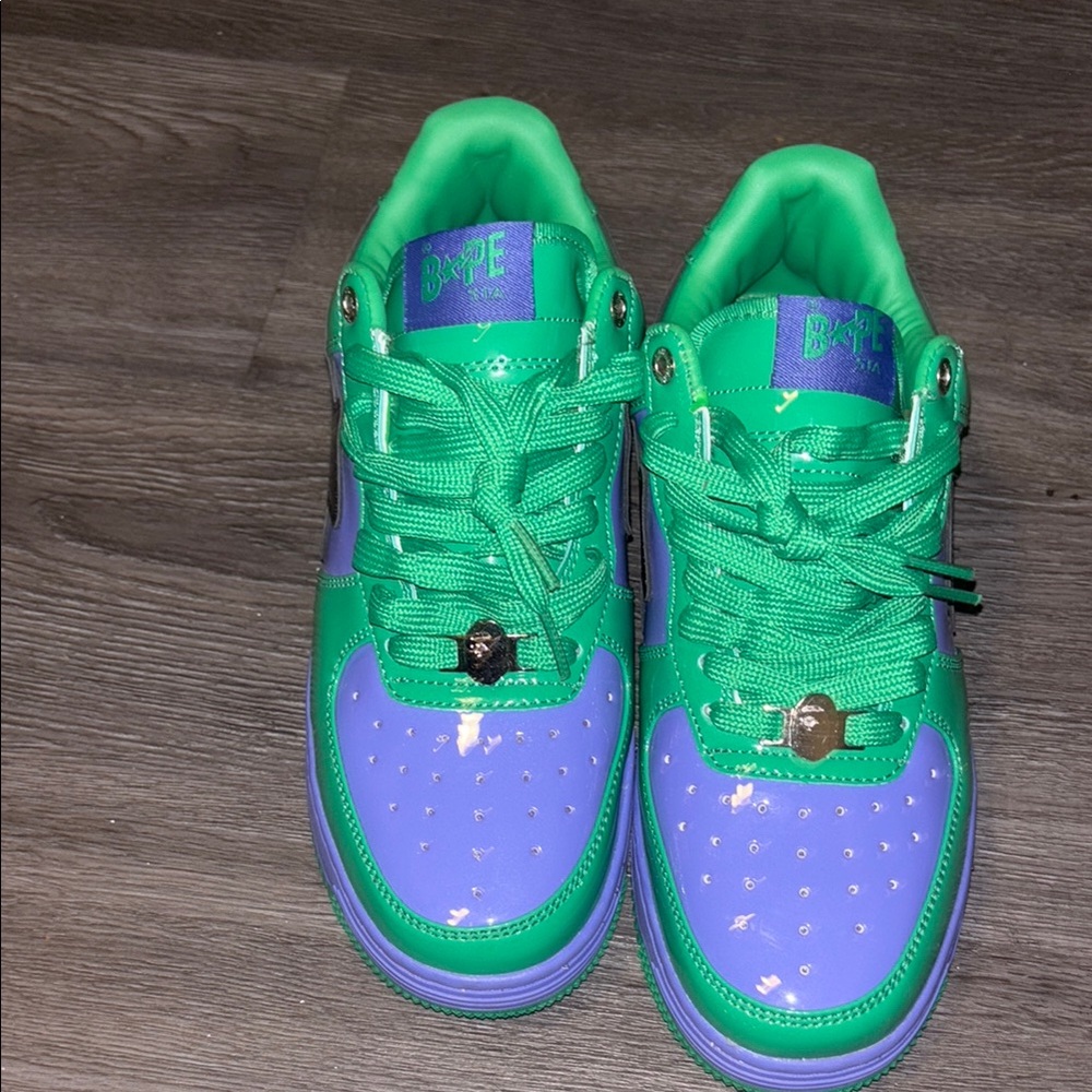 hulk Bape shoes
